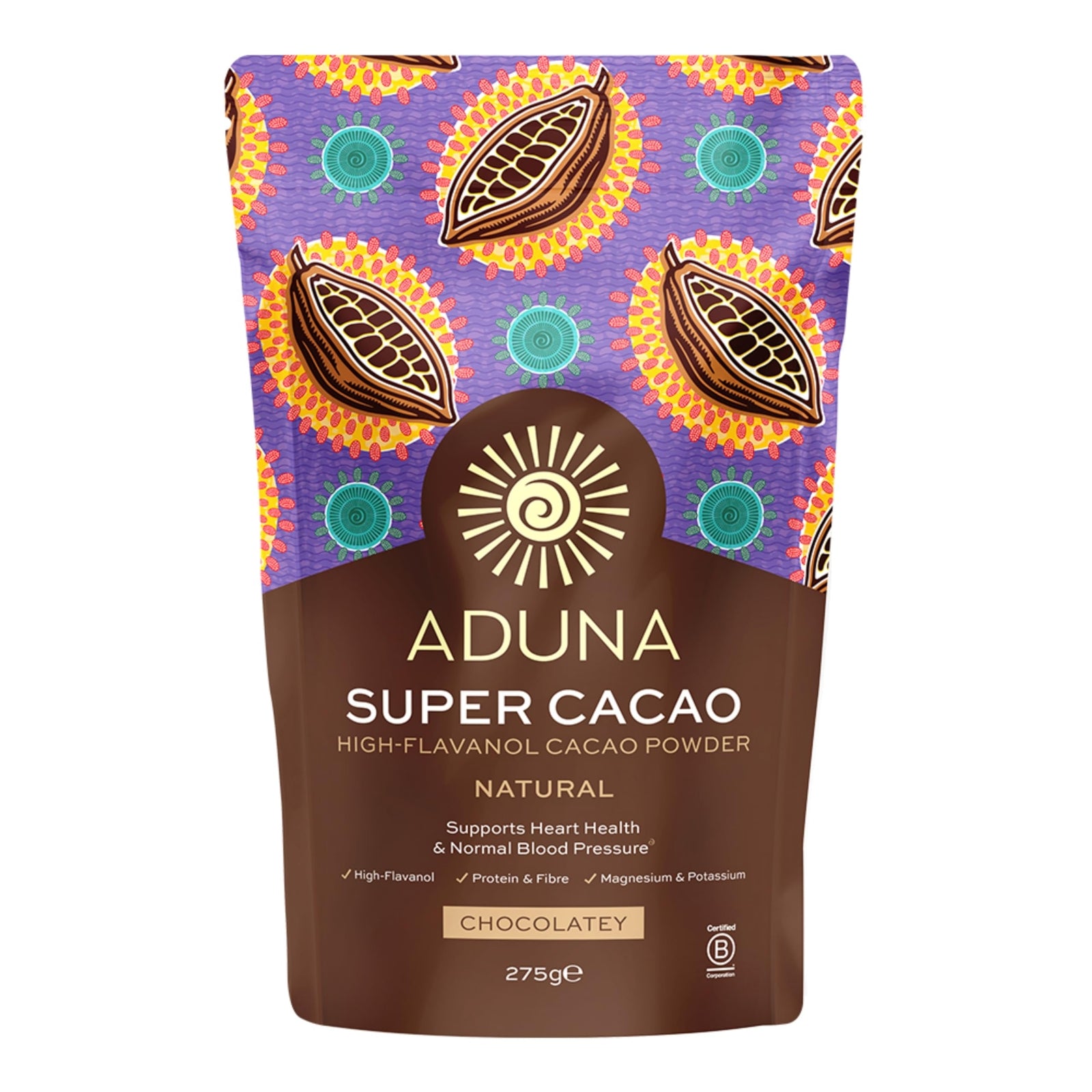 Organic Cacao Powder 9.7Oz Vegan Antioxidant Heart Health Boosting Chocolate