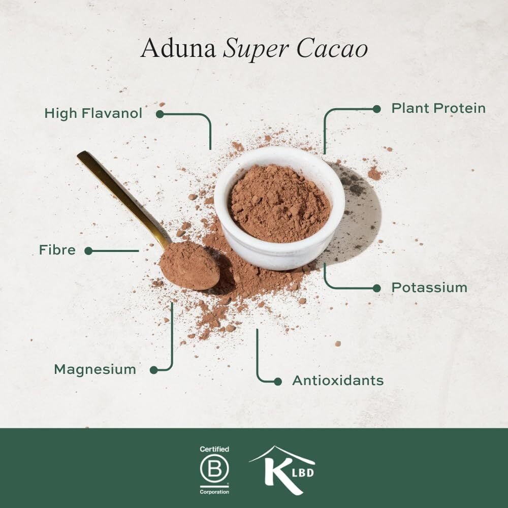 Organic Cacao Powder 9.7Oz Vegan Antioxidant Heart Health Boosting Chocolate