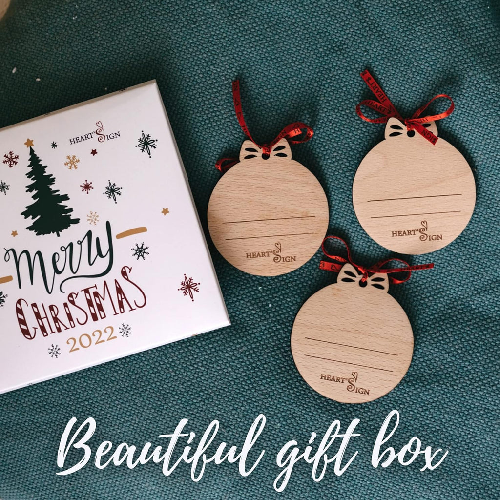 Set of 3 Babys First Christmas Photo Frame Ornament 2024 | My First Christmas Ornament with Photo Frame | Babys 1St Christmas Ornament 2024