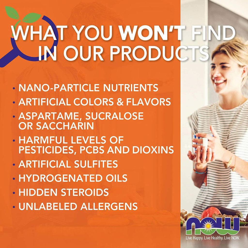 NOW FOODS Inulin Prebiotic Pure Powder Organic 1 Lb.