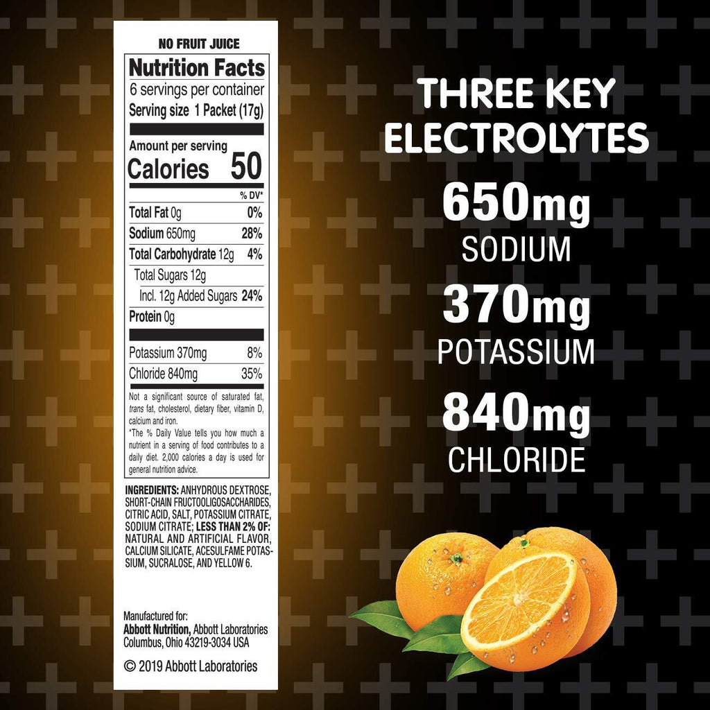 Pedialyte Advancedcare plus Electrolyte Powder Packets Berry Frost 6 Count