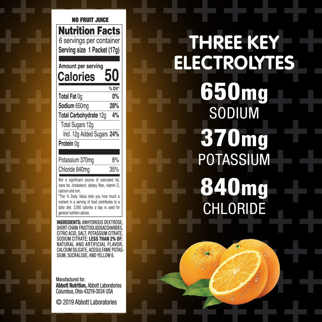 Pedialyte Advancedcare plus Electrolyte Powder Packets Berry Frost 6 Count