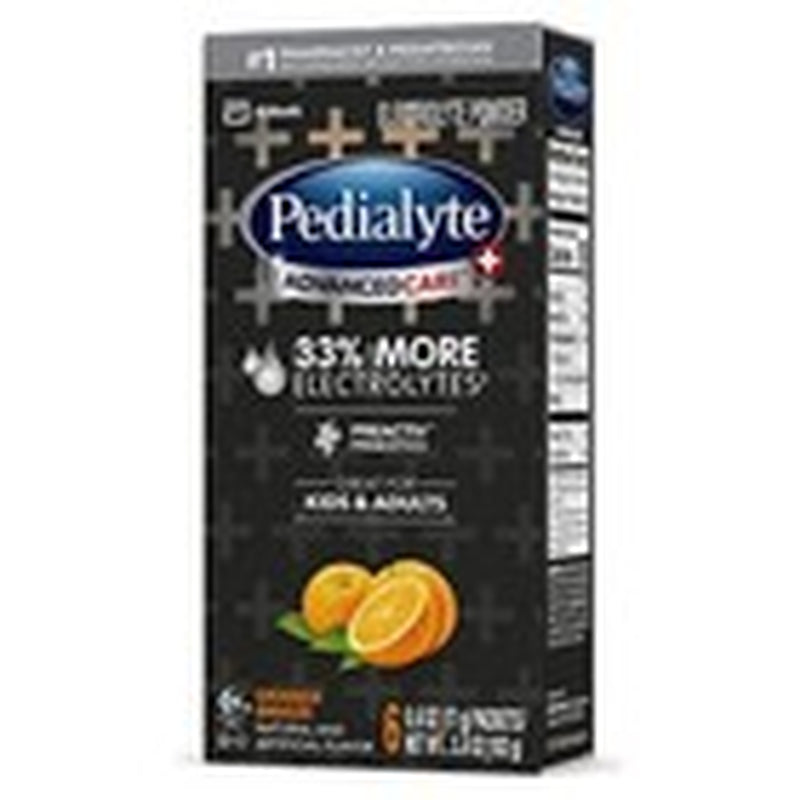 Pedialyte Advancedcare plus Electrolyte Powder Packets Berry Frost 6 Count